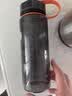 富光大容量水杯运动健身水壶户外大号耐高温水壶 黑色1600ml 实拍图