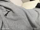 彪马（PUMA）纯棉纯色宽松短袖运动T恤男女款夏季紫色上衣 690409 灰色-03 L (180/100A) 实拍图