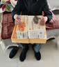 足力健防滑老人鞋男2026春秋新款休闲鞋爸爸鞋网面透气一脚蹬布鞋子 实拍图
