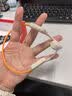 爱国者（aigo）真骨传导蓝牙游泳耳机 挂耳开放式儿童耳机64G存储MP3 IP68防水 升级软硅胶后挂GS08橙色 实拍图