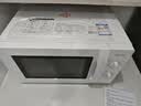 美的（Midea）快捷微波炉 家用小型 360°转盘加热 旋钮操控 易洁内胆2026新款（M1-L213B二代） 实拍图