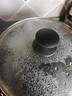 京严章丘款炒锅铁锅无涂层炒菜不粘锅家用精铁锅具燃气电磁炉用已开锅 【灶具通用】适合5-8人  赠盖铲  直径 34cm 百年工艺｜传统铁锅｜健康不沾 实拍图
