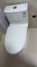 九牧（JOMOO）11357-2-1/41K-1直冲抗菌马桶坐便器一级水效大管径大冲力 实拍图