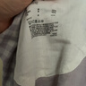 MUJI[自营限定款]女士无侧缝 双层纱织睡衣 纯棉家居服 薰衣草色 XL 实拍图