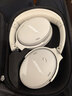 BOSE QuietComfort 消噪耳机 无线消噪蓝牙耳机头戴式主动降噪耳机 QC45升级款 动态音质均衡 QC45升级款-晨雾白 实拍图