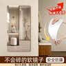 千棵树无框软镜子贴墙自粘高清穿衣镜贴纸墙面家用衣柜玄关全身试衣镜子 全身镜-40*120cm 圆角 实拍图