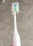 飞利浦（PHILIPS）声波电动牙刷钻石3系 5倍洁齿5种模式 洁净刷头*2 生日礼物送女友  HX5171/04粉 实拍图