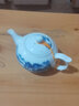 盛天下 景德镇陶瓷青花瓷小茶壶釉中彩过滤泡茶单壶小号功夫茶具手抓壶 实拍图