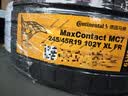 马牌（Continental）汽车轮胎 245/45R19 102Y MC7 XL FR 适配奥迪A6L 实拍图