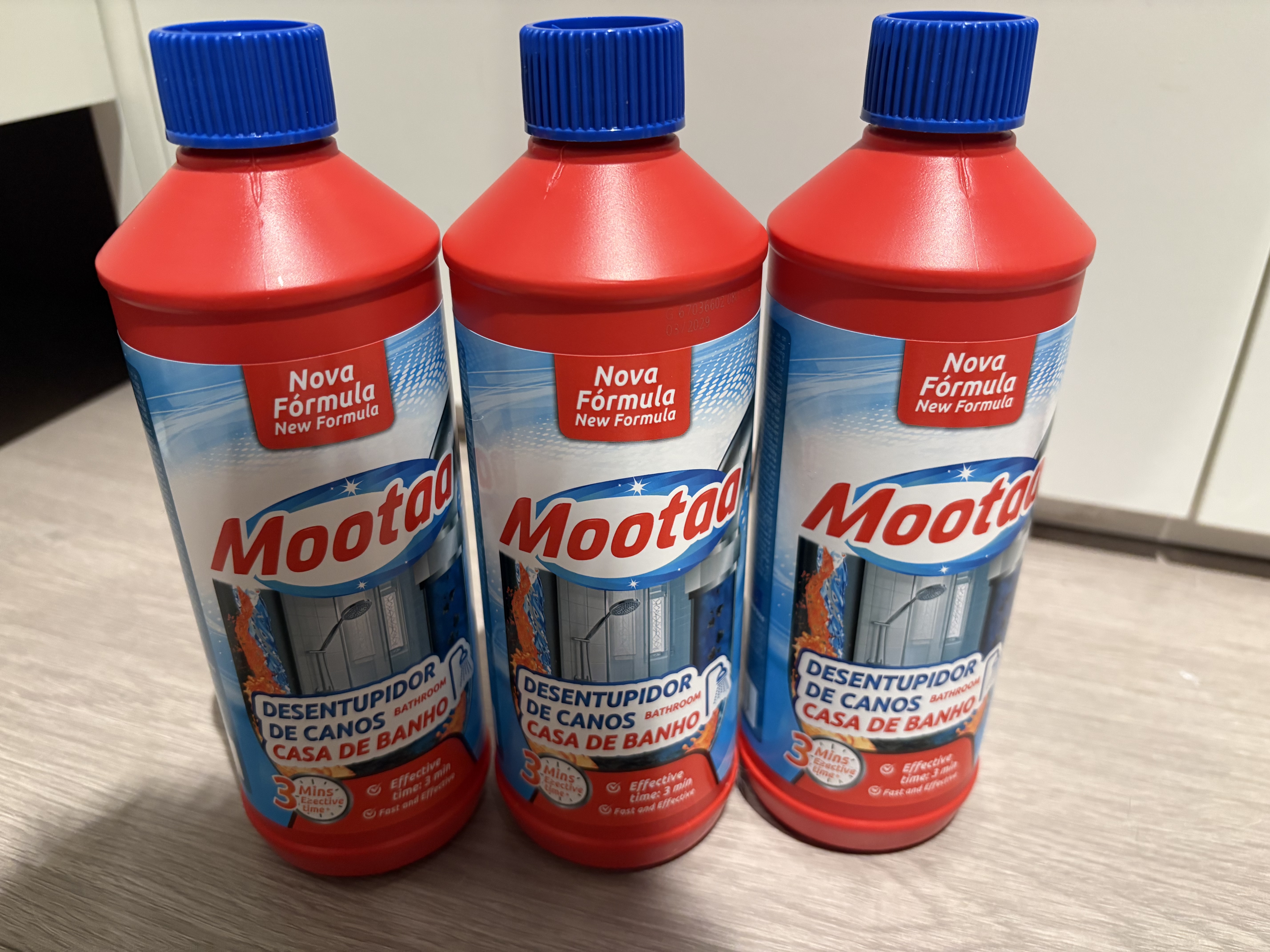 膜太（MOOTAA）强力溶解管道下水道疏通剂专业升级卫浴款550g*3 实拍图