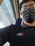 ALPINT MOUNTAIN埃尔蒙特短袖速干polo衫男款夏季美国3M科技运动户外翻领t恤透气 经典男士黑色 XL 实拍图
