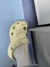 卡骆驰（CROCS）新款厚底云朵洞洞鞋送女友礼物206750 骨白色 38 -39 实拍图