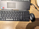 罗技（Logitech）MK251无线蓝牙键盘鼠标套装 办公商务笔记本电脑 数字键盘99键黑色键鼠套装（K251键盘+M196鼠标） 实拍图