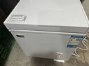 荣事达（Royalstar）小冰柜家用小型冷冻保鲜迷你冷藏商用卧式冷柜单用储母乳柜节能省电 128白色【可囤60斤肉 加厚发泡 强制冷】 实拍图