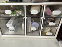 禧天龙加厚桌面化妆品收纳盒 办公桌文具盒宿舍神器七抽屉白色 实拍图