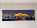 墨派客厅装饰画现代简约沙发背景墙壁画背有靠山超大尺寸横幅山水挂画 日照金山B款 150x50cm(适合1.8米沙发)晶瓷 实拍图