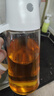双枪油壶厨房家用不挂油玻璃自动开合油罐食用油酱油瓶醋油瓶650ml 实拍图