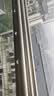 好太太（Hotata） 阳台伸缩晾衣架折叠晾衣杆户外推拉收缩飘窗室外晒架外飘晾衣架 【D-6129】钛金灰+3米三杆 实拍图
