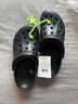 卡骆驰（CROCS）贝雅卡骆班洞洞鞋|205089 黑色/白色-066   41 /42(260mm)   实拍图