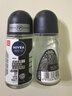 妮维雅（NIVEA）抑汗除臭净味香体止汗腋下干爽滚珠男士黑白出众爽身走珠液50ml*2 实拍图