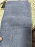 金号纯棉毛巾 A类标准全棉吸水洗澡洗脸运动面巾 兰色1条68*33cm 实拍图