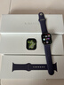 Apple/苹果 Watch S11 智能手表GPS款42毫米银色铝金属表壳雾紫色运动型表带S/M MEUT4CH/B 实拍图