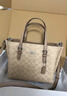 蔻驰（COACH）【品牌直供】女士MOLLIE25中号单肩手提托特包CV965七夕礼物 实拍图