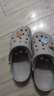 卡骆驰（CROCS）贝雅洞洞鞋男鞋女鞋轻便耐磨一脚蹬拖鞋休闲鞋百搭花园鞋|10126 卵石色-2V3(含智必星) 37 /38(230mm) 实拍图