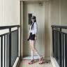 法·玛莎 FAV MARTHA厚底超火小蛮腰红色老爹鞋女新款女鞋秋季运动鞋女显瘦 红色 37 实拍图