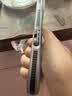 猩球卫士高级感防指纹适用Apple/苹果iPhone16ProMax磁吸瓦楞手机壳超薄行李箱条纹保护套磨砂外壳黑 实拍图