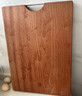 京东京造 菜板 砧案板切菜实木家用双面抗菌【乌檀整木】加厚 50*35*3cm 实拍图