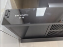 创维（Skyworth）抽吸排油烟机家用欧式顶吸T型不锈钢大吸力 上门安装以旧换新 免拆洗挥手智控 一级能效自清洗Y1RS 实拍图