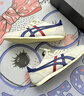 Onitsuka Tiger鬼塚虎男鞋 慢跑鞋透气轻便男女款运动休闲鞋RUNSPARK 白色/藏青色(1183B480-107) 41.5 实拍图
