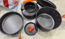 京东京造304不锈钢烧水壶锅具用品野外炊具便携露营装备含袋三合一套锅 实拍图