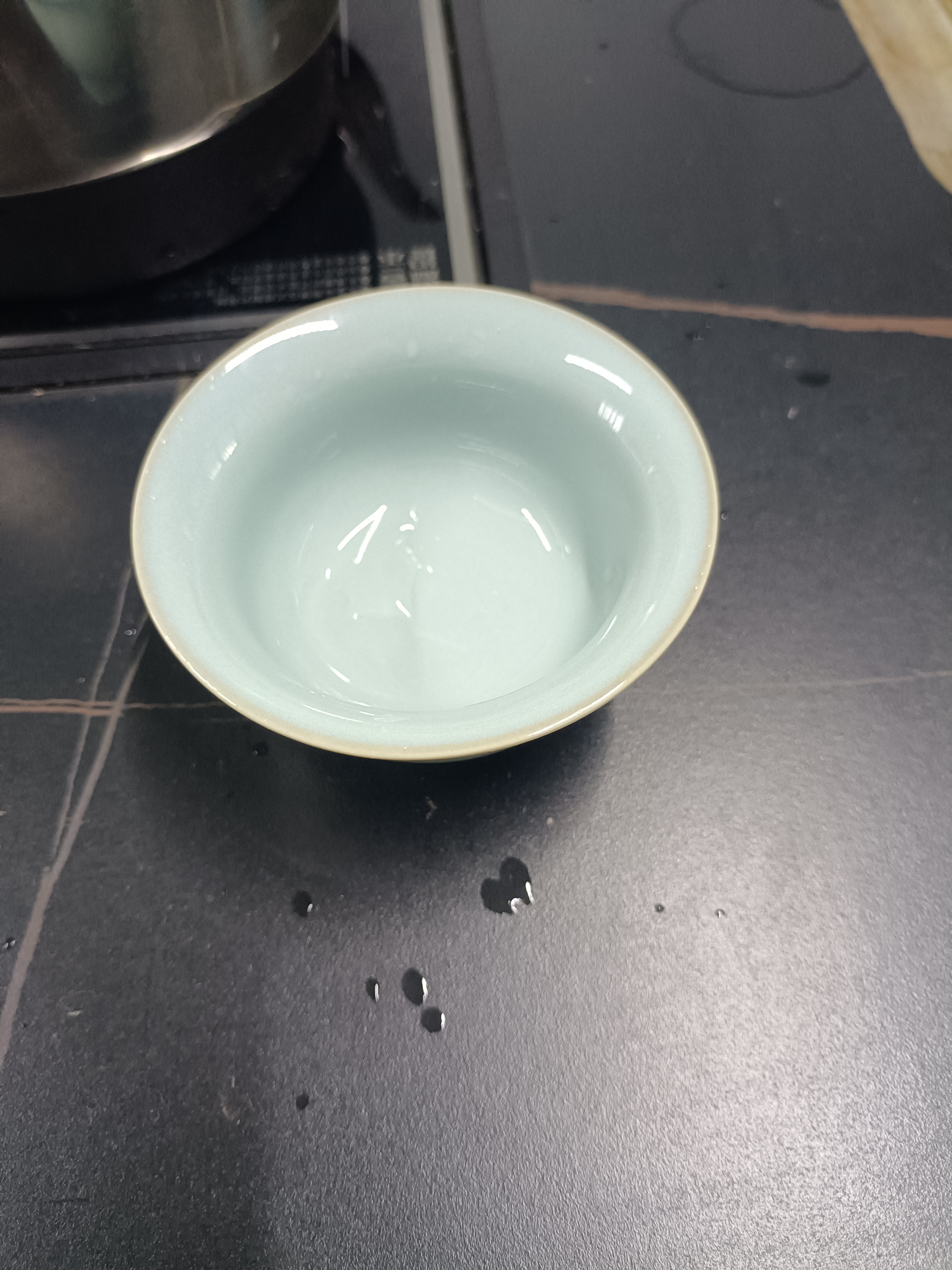 汝誉天下汝窑茶具茶杯茶壶主人杯压手杯汝州汝瓷天青色冰裂高档礼盒装 压手杯90ml1只 实拍图