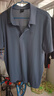 KOLON SPORT/可隆SECO POLO衫  男士户外抗菌防晒UPF50+吸湿速干T恤 LHPT6MTT23-GB 灰蓝色 L 175/96A 实拍图