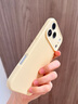 第一卫DIVI【轻柔液态丨手感超好】适用iPhone17ProMax手机壳苹果17promax保护套亲肤镜头全包硅胶防摔超薄黄 实拍图