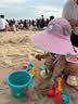 Kocotreekk树儿童防晒帽大帽檐夏季宝宝遮阳帽男女童防晒沙滩 实拍图