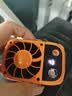100w+热销/TOP】挂腰空调风扇冷风随身便携式夹腰间夏天户外工地高温降温神器小型小风扇制冷电风扇 军绿色 12000毫安【冰镇冷风 | 澎湃大风力】 实拍图