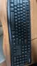 罗技（Logitech）MK120 键鼠套装 有线键鼠套装 办公键鼠套装 电脑键盘 USB即插即用 全尺寸 黑色 实拍图