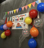 宫薰生日场景布置道具氛围感周岁生日快乐气球派对背景墙装饰布置 实拍图