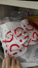 名创优品（MINISO）洞洞鞋男女款EVA夏外穿沙滩凉鞋防滑踩屎感情侣 白色+浅蓝蝶语 实拍图