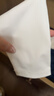 亚瑟士（asics）男女儿童26年新款圆领长袖T恤插肩袖肌理感吸湿排汗 白色 130 实拍图