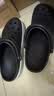 卡骆驰（CROCS）贝雅卡骆班洞洞鞋|205089 黑色/白色-066   39 (240mm)   实拍图
