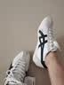 Onitsuka Tiger鬼塚虎RUNSPARK春夏男女情侣款时尚休闲鞋小白鞋 白色/黑色 37.5 实拍图