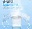 维德（WELLDAY）一次性医用外科口罩200只A1型耳挂式（无菌）中号白+蓝10只/袋*20 实拍图