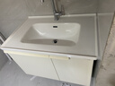 九牧（JOMOO）浴室柜 陶瓷一体盆铝合金洗手盆柜组合大收纳80cm A2750-74AT-1 实拍图