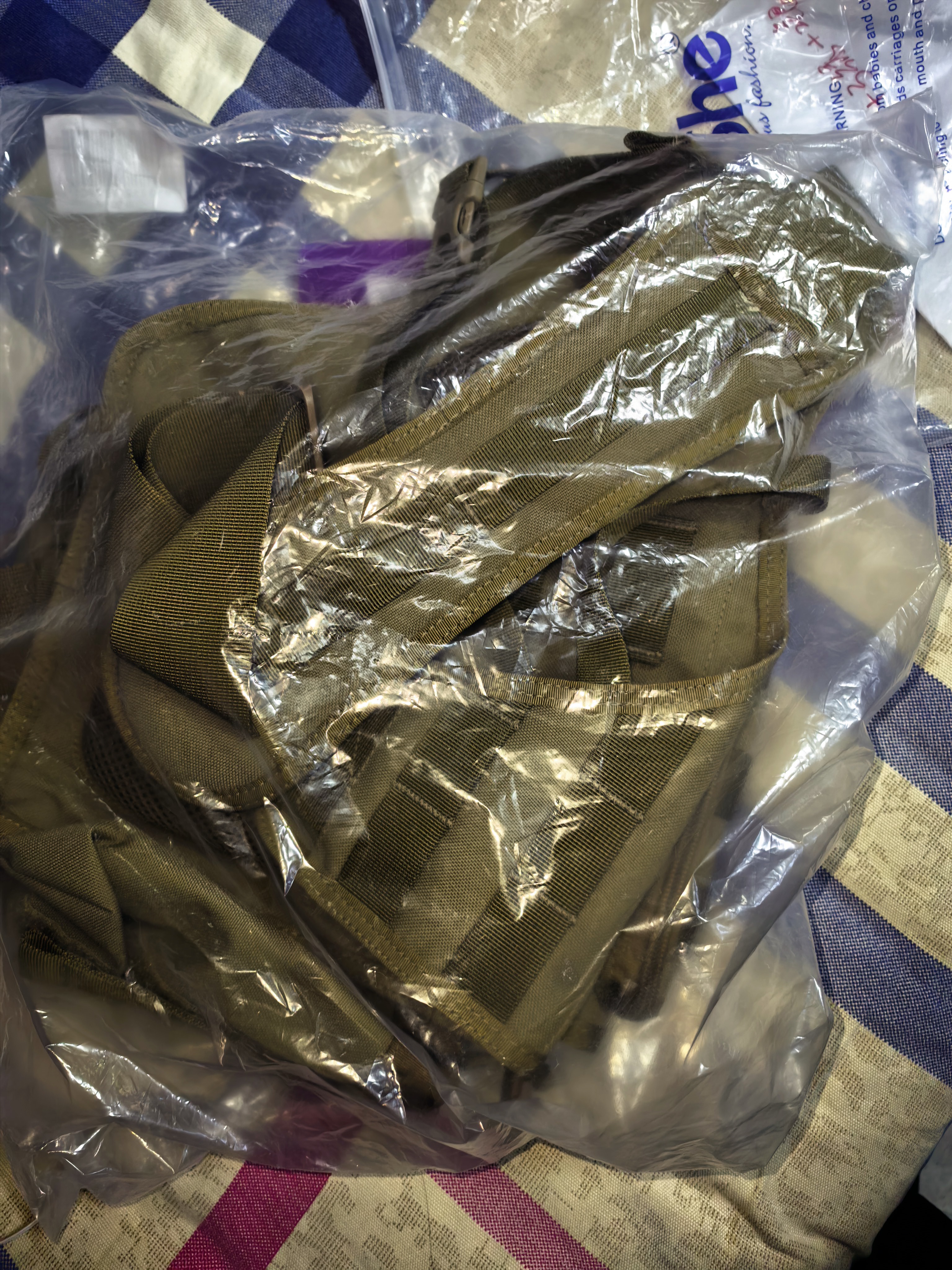 马盖先塘鹅鞍袋 通勤单肩包男户外休闲马鞍包斜挎包卡其色 实拍图
