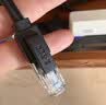 力特（Z-TEK）六类网线 5米千兆高速宽带线 CAT6类家用电脑路由器5g网络工程监控线8芯成品跳线2.5g黑色Z6-050BK 实拍图