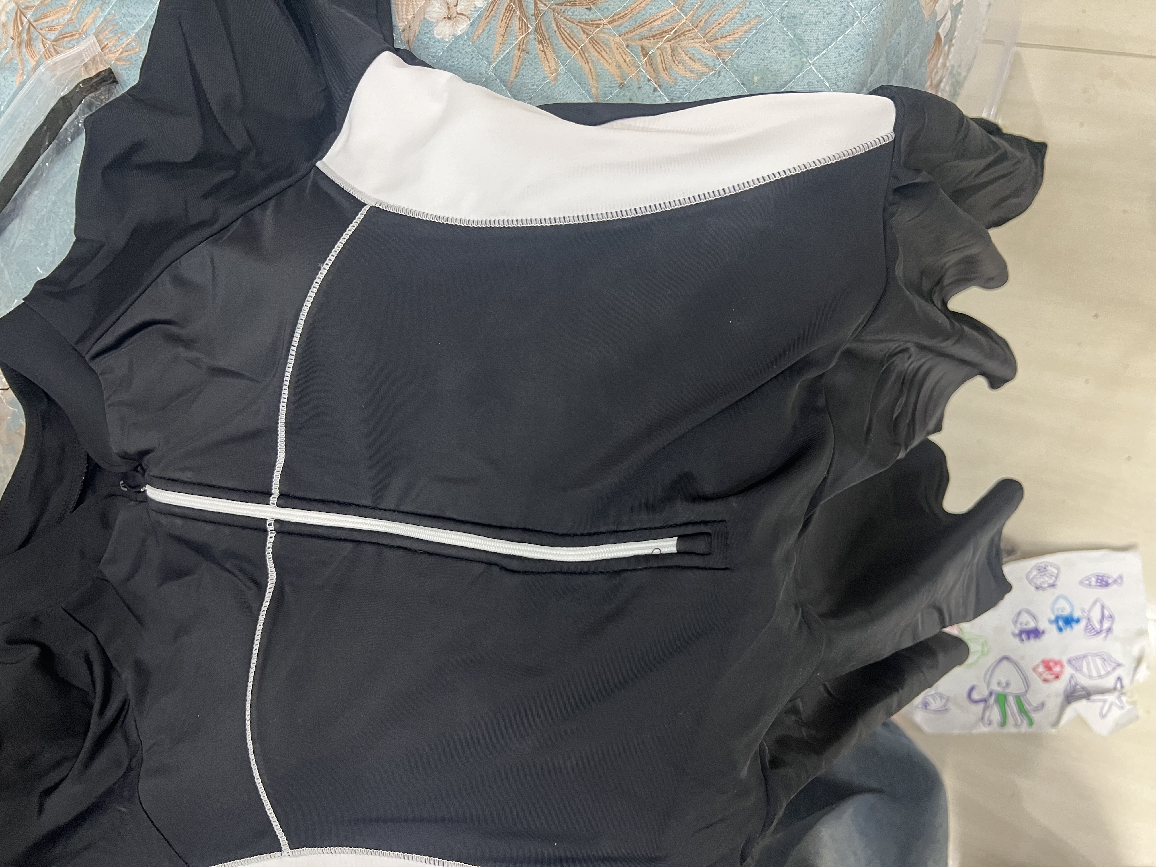 361°泳衣女士连体裙微胖26新款高级感保守大码显瘦游泳衣【京东专供】 实拍图